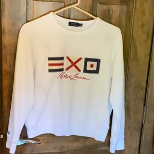 Ralph Lauren sweatshirt.